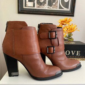 Calvin Klein Cognac Corella Bootie